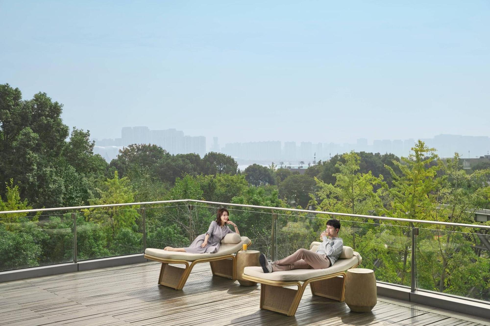 Hangzhou Marriott Hotel Qianjiang Exterior photo