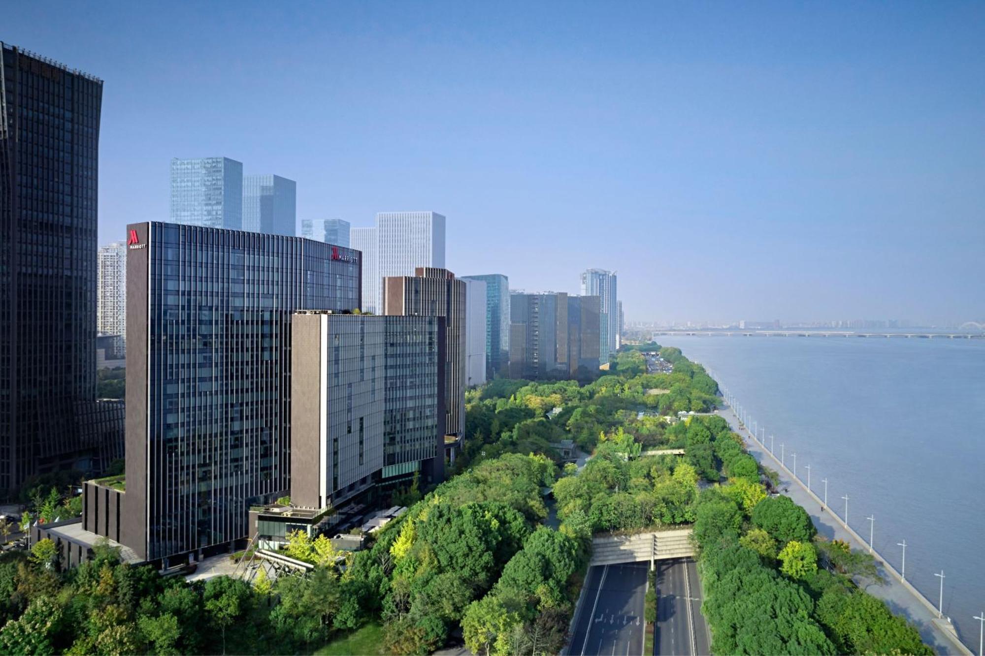 Hangzhou Marriott Hotel Qianjiang Exterior photo