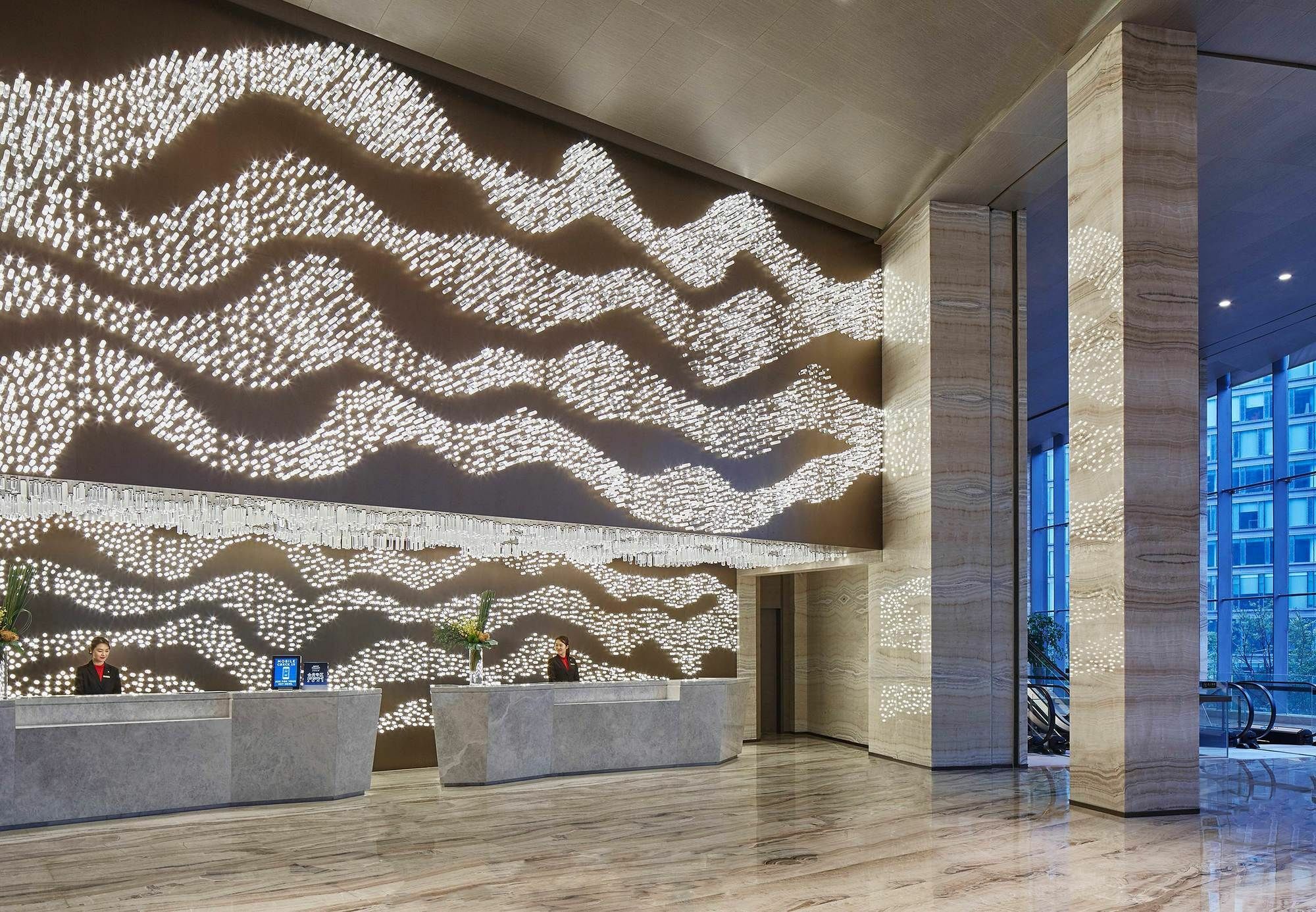 Hangzhou Marriott Hotel Qianjiang Exterior photo